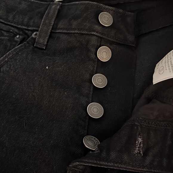 Abercrombie jeans. High rise skinny/ straight size 25 - Picture 2 of 3